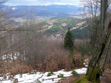 Tatry z hrebeňa nad Brusnom