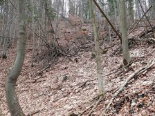 chodník pred hrebeňom