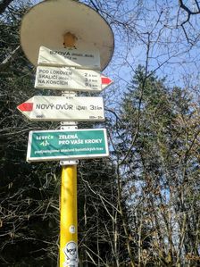 Žítková-Bzová rázcestie.