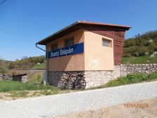 Železničná stanica  na mieste > Brumov-Bylnice , čast Svatý Štěpán.
