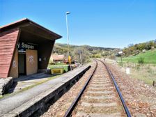 Železničná stanica  na mieste > Brumov-Bylnice , čast Svatý Štěpán.