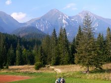 Široké sedlo, Ždiarska vidla a Havran
