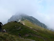 Široké sedlo - v pozadí Ždiarska vidla