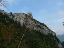 skalné stena v Monkovej doline