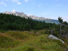 Belianske Tatry z doliny Bielych plies