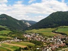 Považský hrad-Pohľad  z hradu