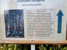 Súsošie Golgoty nad  Rotundou sv. Juraja