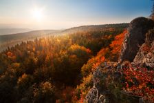 Západ slnka na Kope