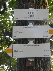 Hulín (na mapách Biela skala)