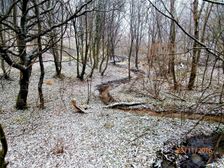 Most v Dolinách(pod mostom),bývalá lesná železnica Trenčín - Selec