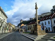 Morový stĺp -Trenčín Mierové námestie