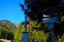 Jastrabia dolina, odkalište 645m, smerovník