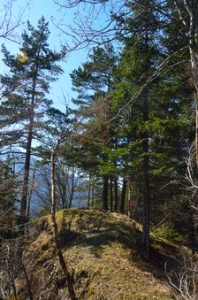 Holica 1086m, vrcholová tyč