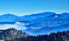 Krakova hoľa 1752m & Ľupčianska Magura 1315m & Poludnica 1549m & Vtáčnik 1115m