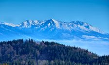 Končistá 2535m & Kriváň 2494m & Kôprovský štít 2367m & Malinné 1209m