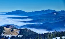 Krakova hoľa 1752m & Ľupčianska Magura 1315m & Poludnica 1549m & Vtáčnik 1152m