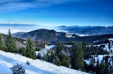 Baranec 2184m & Chabenec 1955m & Kriváň 2494m & Malinné 1209m