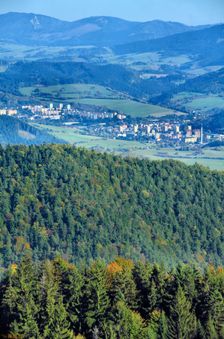 Dolný Kubín & Lomné 1278m & Prosečné 1372m & Žiar 591m