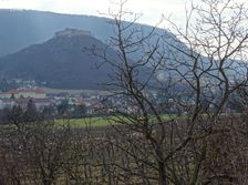 Hainburg - Braunsberg, view to Schloßberg