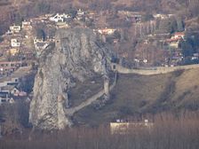 Braunsberg, view to Hrad Devín