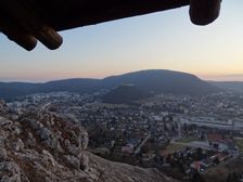 Braunsberg, view to Hainburg