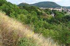 Hainburg - Röthelstein, view to Hainburg mountains