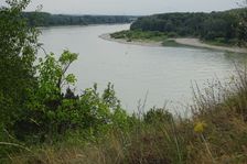 Hainburg - Röthelstein, view to NP Donauauen