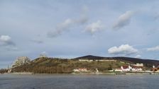 Hainburger Donauauen outside the National Park, view to Devínska Kobyla & Devínsky Hrad