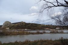 NP Donauauen, core zone, view to Devínsky Hrad
