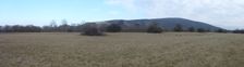 Marchauen Markthof, sand hills, view to Devínska Kobyla