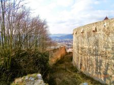 Trenčiansky hrad,od lesopaku Brezina.