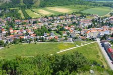 Hainburg, Schloßberg, view to Hainburg