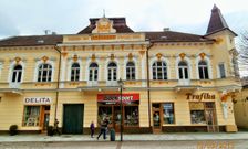 Historická budova Štefánia dvor.