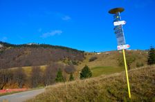 Kráľova Studňa, hotel 1264m, rázcestník