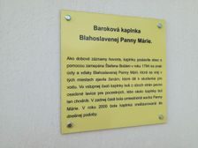 Baroková kaplnka.