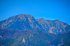 Kavčie skaly & Ostrá 1247m & Stredná Ostrá 1241m & Zadná Ostrá 1254m