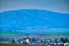 Mošovce, evanjelický kostol & Končiar 1164m & Veterné 1442m