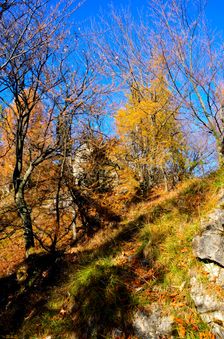 Prudký jesenný výstup