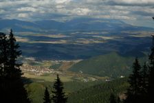 pohľad spod Prednej Poludnice na Liptovský Ján