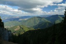 pohľad na Nízke Tatry spod Prednej Poludnice