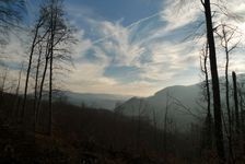 pohľad na vysielač Dubník