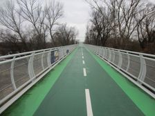 Fahrradbrücke der Freiheit - Most slobody