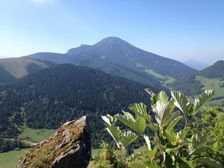 Ostrô - pohľad na Veľký Choč