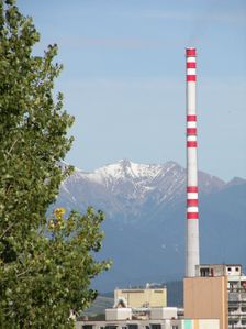 Komín Mondi SCP a Tatry