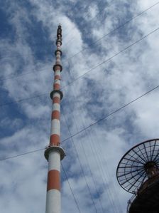 Vysielač Dubník - veža vysoká 310 m