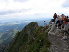 Giewont smerom na Dlugi Giewont