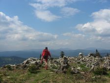 Skalné mesto na hrebeni Javorníkov