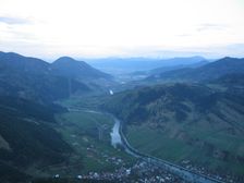 Havran - pohľad smerom na Švošov a Ružomberok