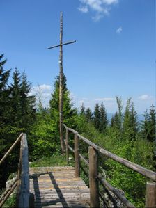 Vrchol Radičinej 1127 m.n.m.  