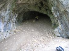 Portál jaskyne v Turíckej doline